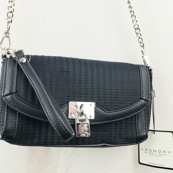 Laundry by Shelli Segal Small Convertible Crossbody/Shoulder Bag/Wristlet - Picture 7 of 7